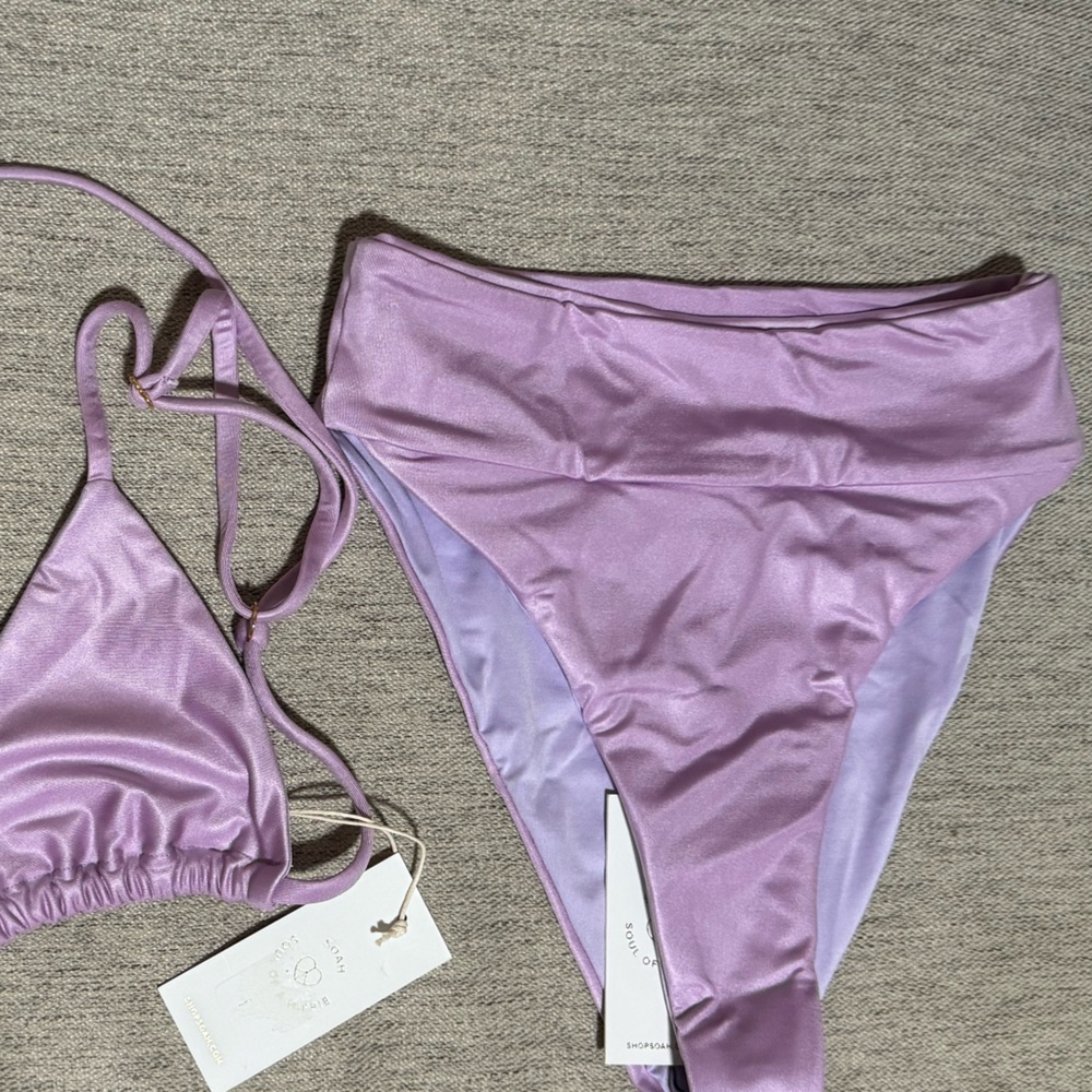 Erica hight -waisted swimming    bottom